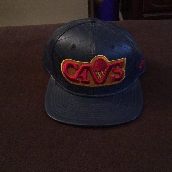 New Era Other - Cleveland Cavaliers Leather Hat